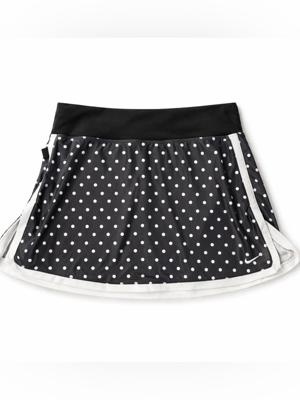 Nike Y2K Black & White Polka Dot Tennis Skirt
